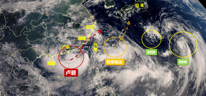 地理，夏季太平洋受高压控制，台风是低压气旋，所以为什么会形成台风