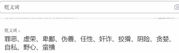 贬义词是什么意思,贬义词是什么意思图4