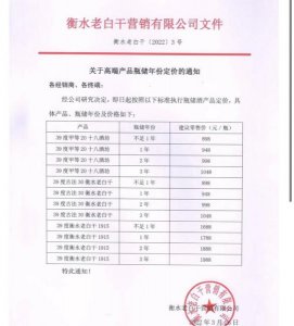 ​十八酒坊红瓶8年价格表(十八酒坊9年红瓶)