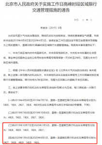 ​重要通知！限行有变！邢台限号将大调整，附最新限行日历