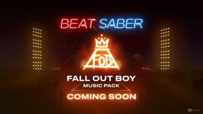 ​《Beat Saber》又出新音乐包了！这次是美国摇滚乐队Fall Out Boy