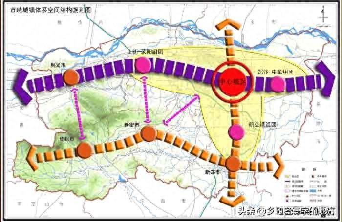 高清！河南郑州市城市总体规划图2030，建议收藏