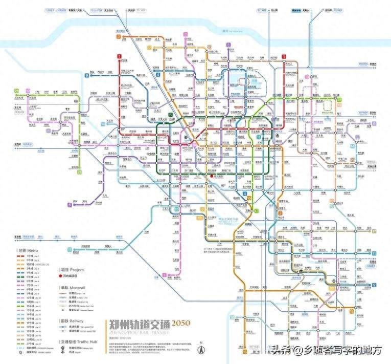 高清！河南郑州市城市总体规划图2030，建议收藏