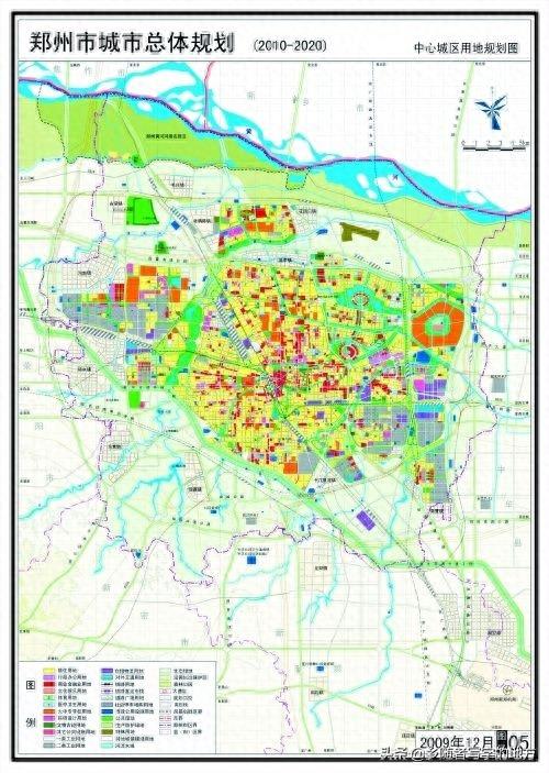 高清！河南郑州市城市总体规划图2030，建议收藏